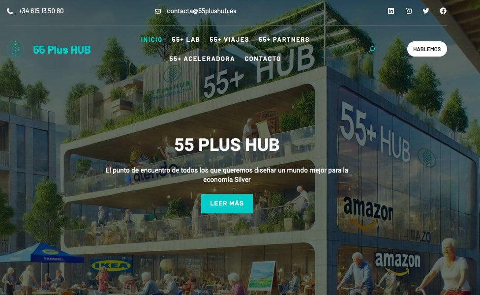 55 plus HUB Web